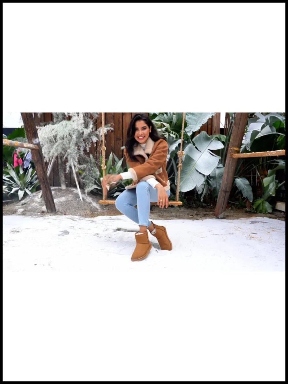 Genuine Suede Ankle Snow Boots - Anti-Slip Warm Comfort Winter Short Boots for